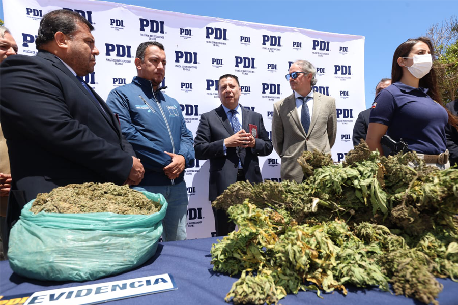 En el Complejo Policial Los Vilos se lanzó PLAN CANNABIS 2025