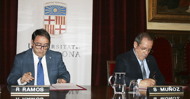 PDI suscribe convenio con 2 universidades de España